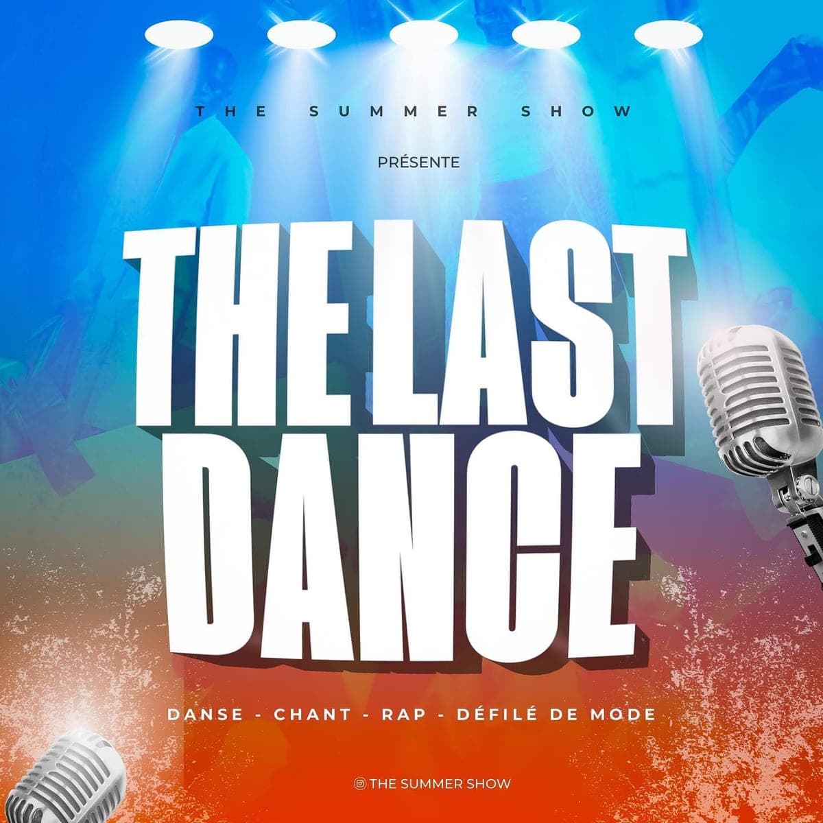 Affiche de l'édition 2024, The Last Dance.
